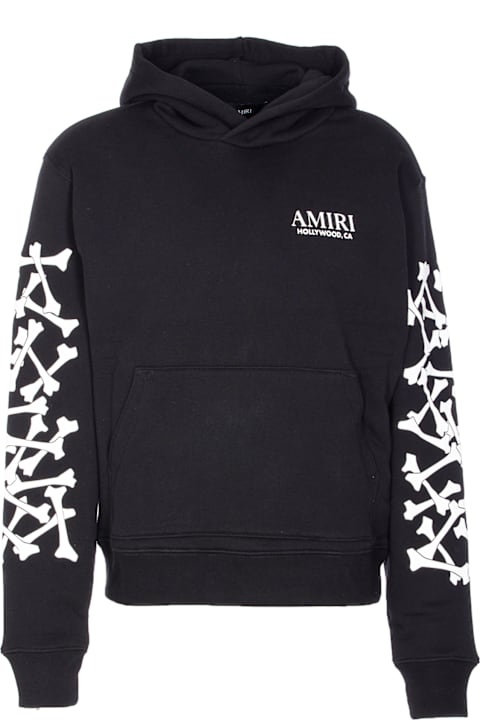 AMIRI Sweaters for Men AMIRI Bones Stacked Hoodie