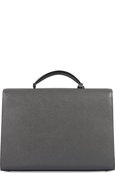 Valextra for Men Valextra Iside Foldover Top Briefcase