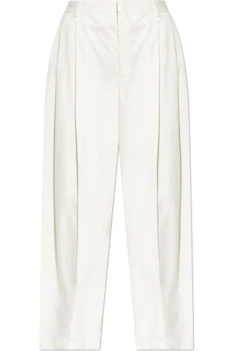 Pants & Shorts for Women Bottega Veneta Twill Tapered Trousers