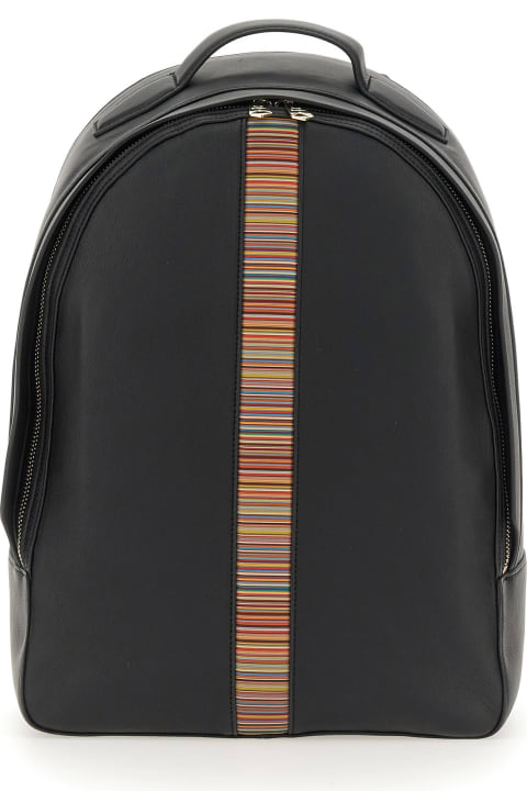 Backpacks for Men Paul Smith Signature Stripe Backpack