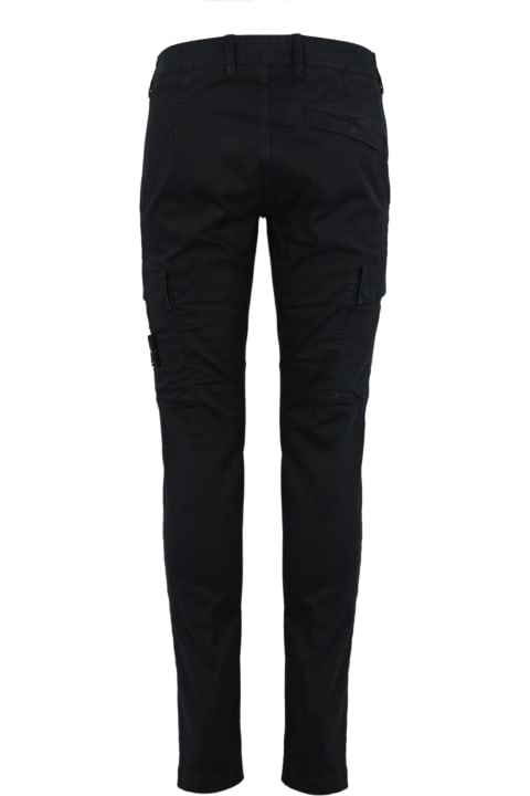 Stone Island Pants for Men Stone Island Cargo Trousers 30604 Old Treatment