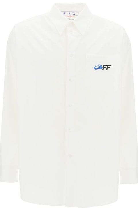 Homeware Off-White Exact Opposite Cotton Overshirt