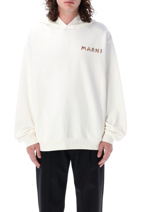 Fleeces & Tracksuits for Men Marni Hoodie With Back Print