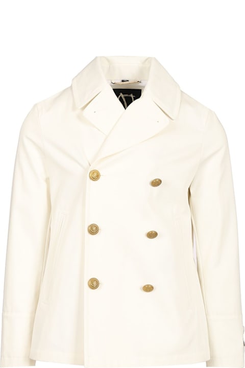 Sealup Coats & Jackets for Women Sealup Peacoat In Cotone Bianco