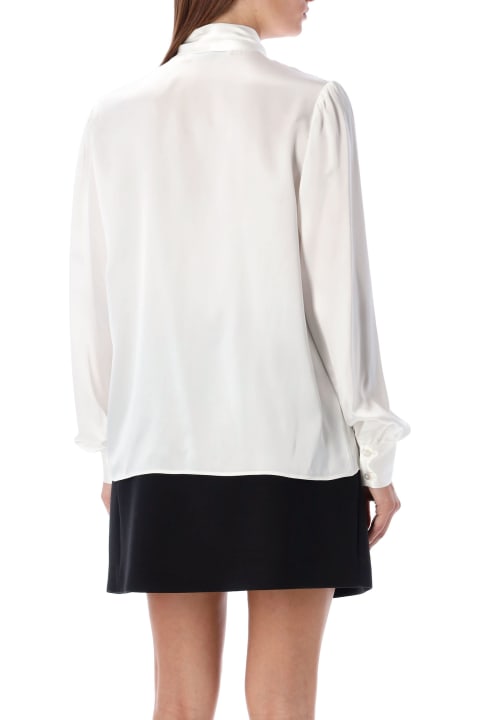 Alessandra Rich Topwear for Women Alessandra Rich Bow Shirt