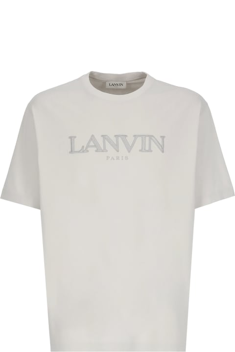 メンズ Lanvinのトップス Lanvin T-shirt In Grey Cotton