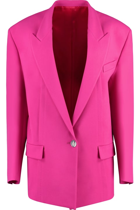 The Attico Coats & Jackets for Women The Attico Glen Single-breasted One Button Jacket