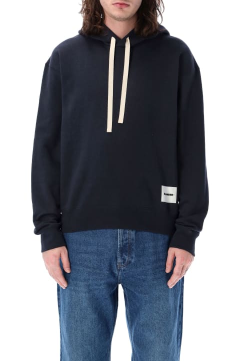 Jil Sander Fleeces & Tracksuits for Men Jil Sander Navy Cotton Sweatshirt