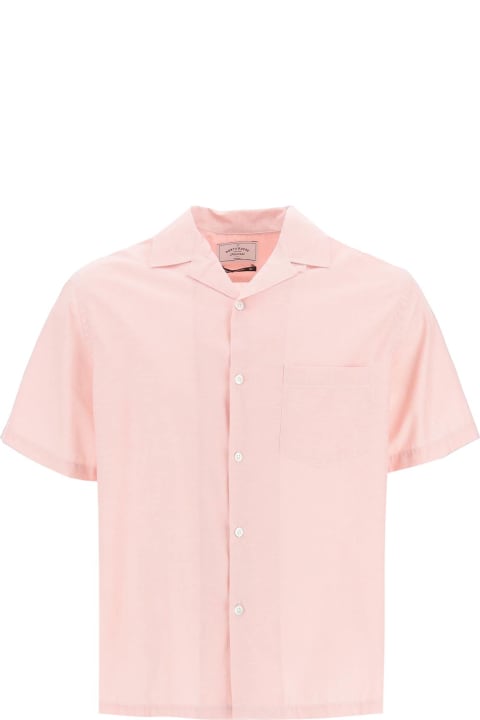 Silk-blend Short-sleeved Shirt
