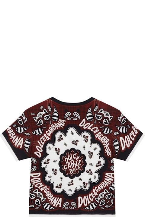 Dolce & Gabbana for Boys Dolce & Gabbana T-shirt Con Stampa