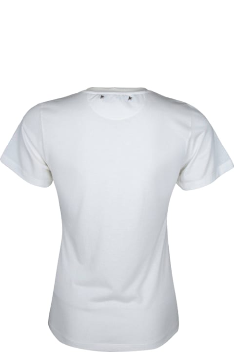 Homeware Golden Goose Golden Goose Journey Viscose T-shirt With Front Print