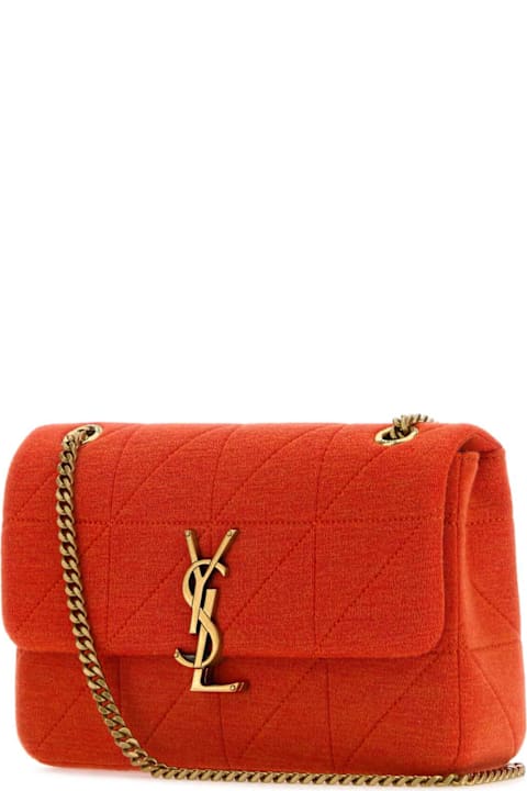 Fashion for Women Saint Laurent Coral Jersey Medium Jamie Shoulder Bag