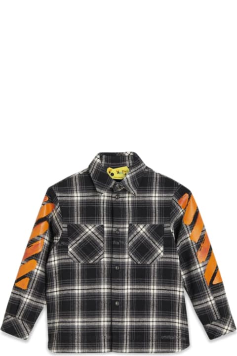 Homeware Off-White Camicia A Quadri