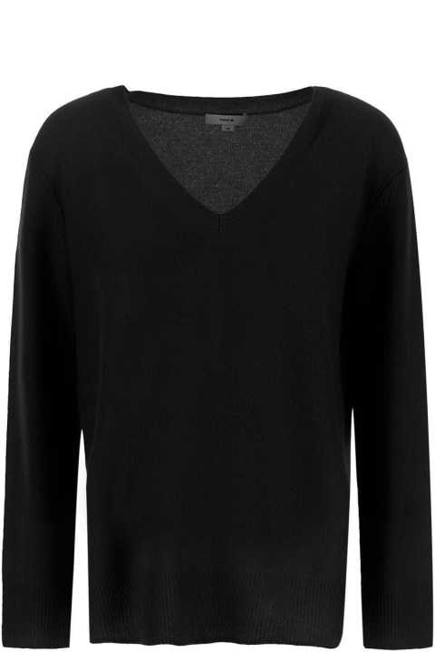 Vince Sweaters for Women Vince V Neck Sweater
