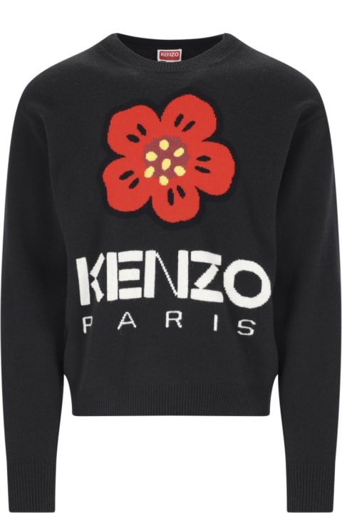 メンズ Kenzoのニットウェア Kenzo 'boke Flower' Sweater