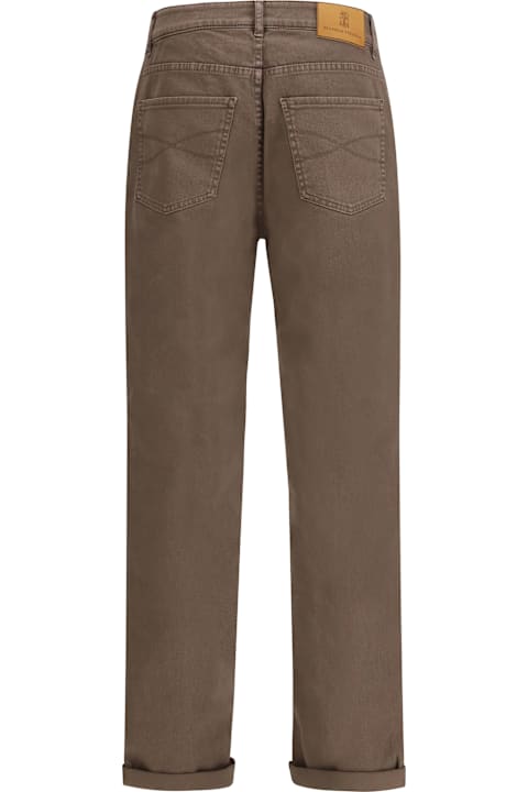 Homeware Brunello Cucinelli Jeans With Turn-up Hem