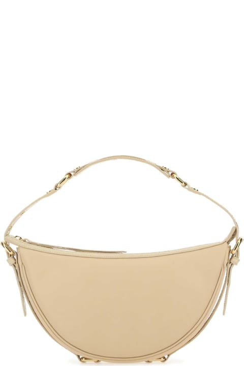 BY FAR Totes for Women BY FAR Cream Leather Gib Shoulder Bag