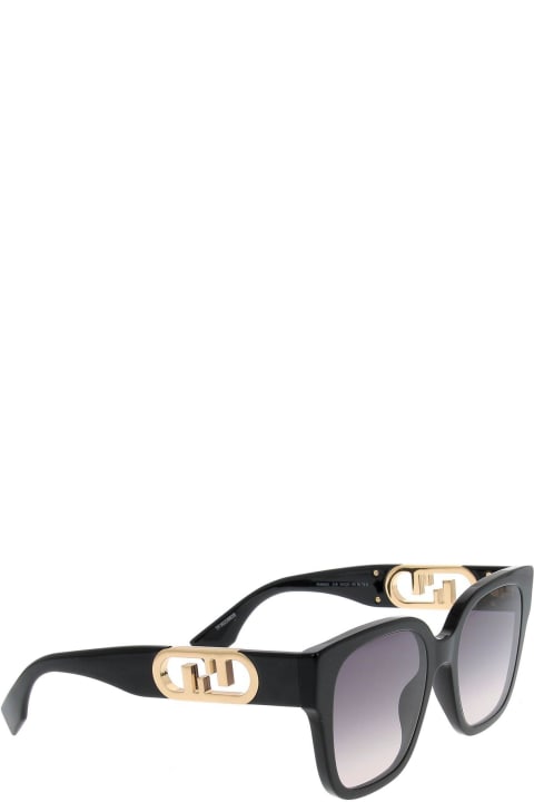 メンズ アイウェア Fendi Eyewear Cat-eye Frame Sunglasses