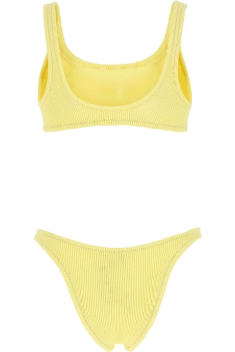 Fashion for Women Reina Olga Pastel Yellow Stretch Nylon Ginny Bikini
