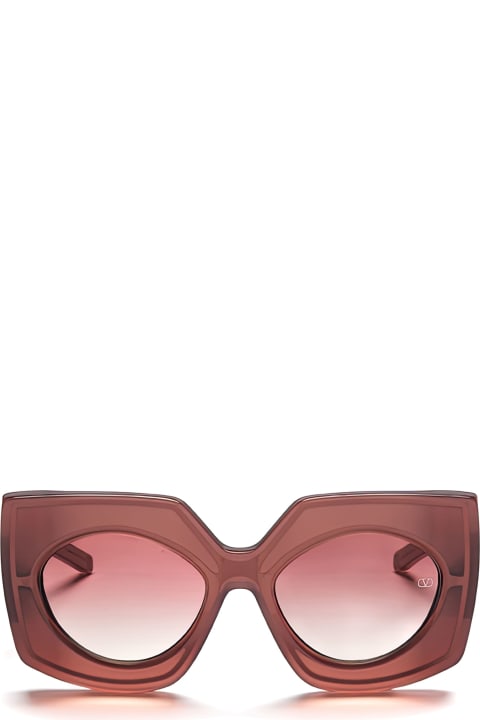 Accessories for Women Valentino Eyewear V-soul - Pink / Gold Sunglasses