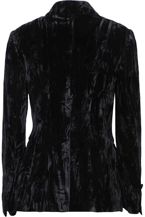 Paul Smith for Women Paul Smith Double-breast Velvet Dinner Jacket