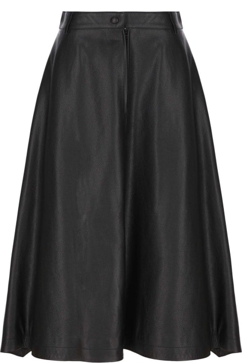 Balenciaga Clothing for Women Balenciaga A-line Draped Midi Skirt