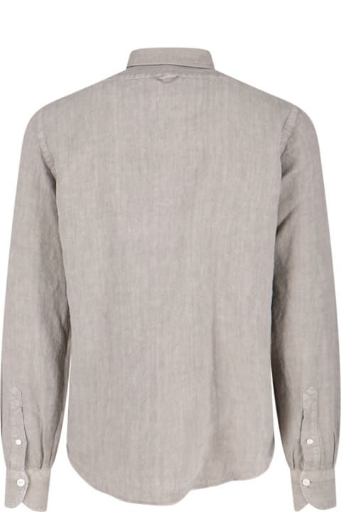 Finamore Shirts for Men Finamore 'salina' Linen Sports Shirt