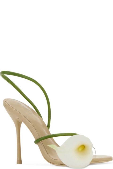 Cult Gaia Multicolor Leather Cassidy Sandals