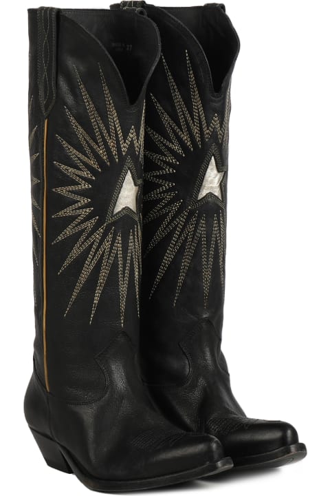 Golden Goose Sale for Women Golden Goose Wish Star Texan Boots