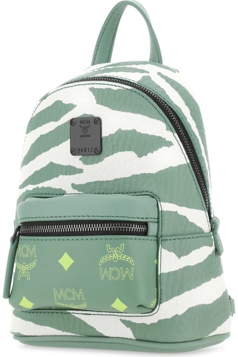 Backpacks for Men MCM Printed Canvas Handbag
