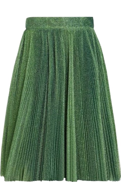 Dolce & Gabbana Skirts for Women Dolce & Gabbana Metallic Pleated Skirt