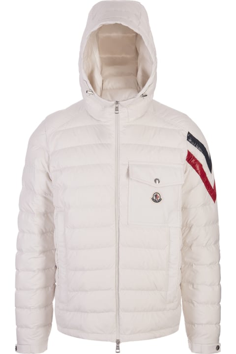 Coats & Jackets for Women Moncler White Berard Down Jacket