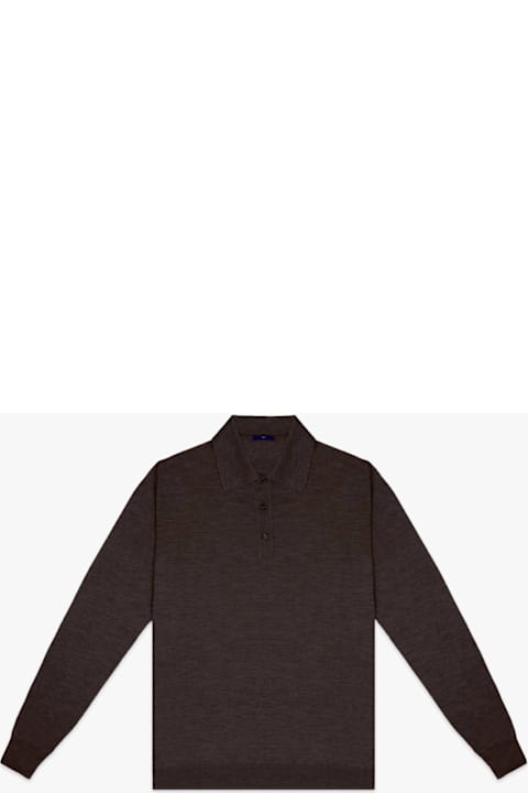 Homeware Larusmiani Long Sleeve Polo 
coppa Europa
 Sweater