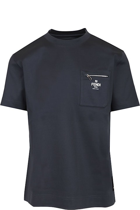 Fendi ملابس علوية لـ القسم الرجالي Fendi T-shirt Fendi Roma