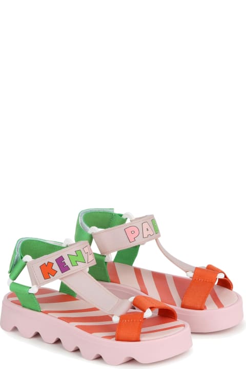 Shoes for Girls Kenzo Kids Sandali Con Stampa