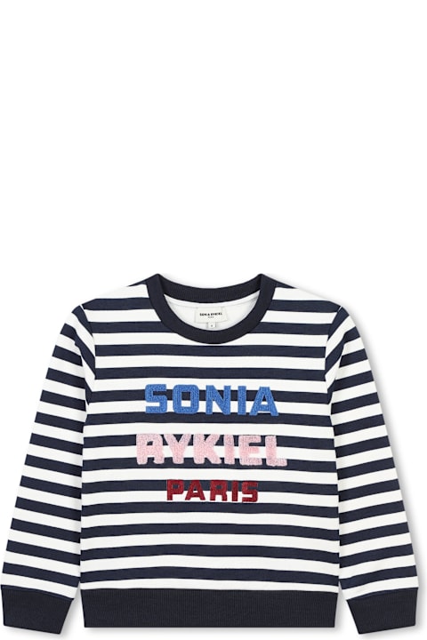 Sonia Rykiel for Girls Sonia Rykiel Felpa Con Logo