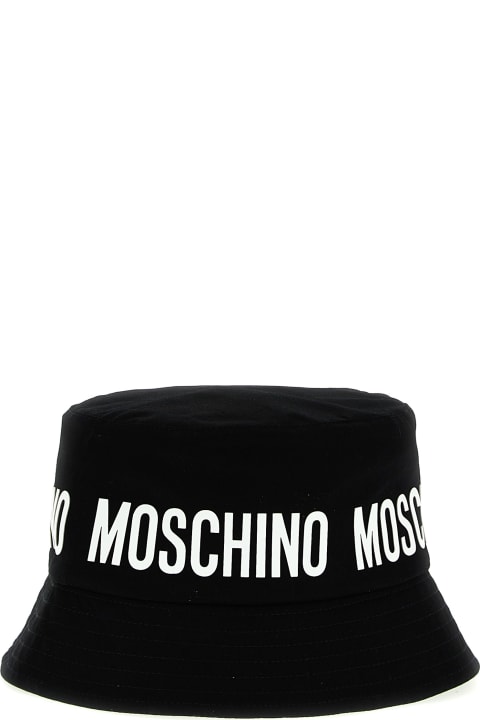 Moschino Accessories & Gifts for Boys Moschino Logo Print Bucket Hat