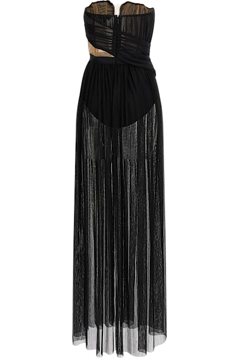Nensi Dojaka لـ Men Nensi Dojaka 'corsetto Draped Gown' Dress