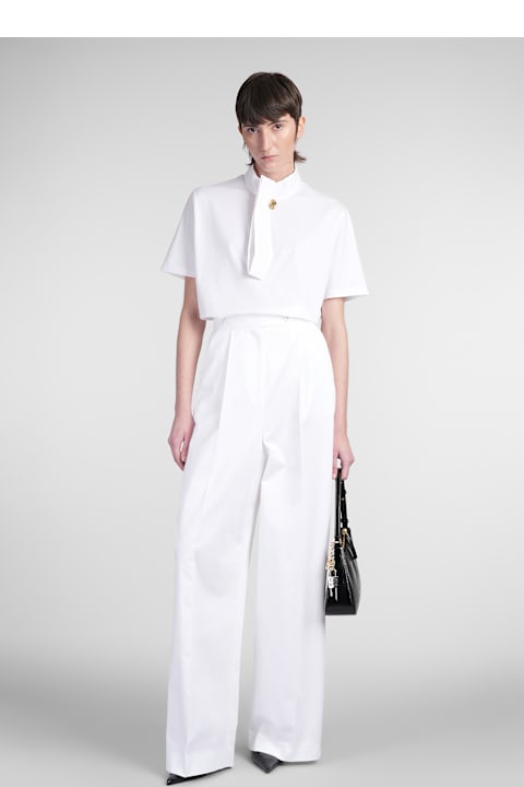 Givenchy Topwear for Women Givenchy T-shirt In White Cotton