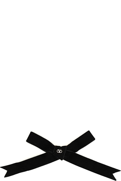 Valentino Garavani Hair Accessories for Women Valentino Garavani Hairclip With Velvet Bow