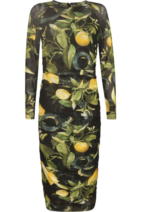 Fashion for Women Roberto Cavalli Printed Mid-length Dress