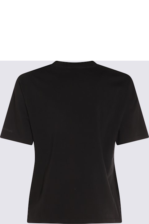 Moose Knuckles Clothing for Women Moose Knuckles Black Cotton T-shirt