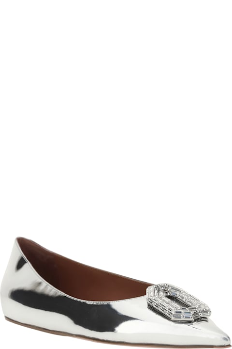 Amina Muaddi for Women Amina Muaddi Camelia Ballerinas