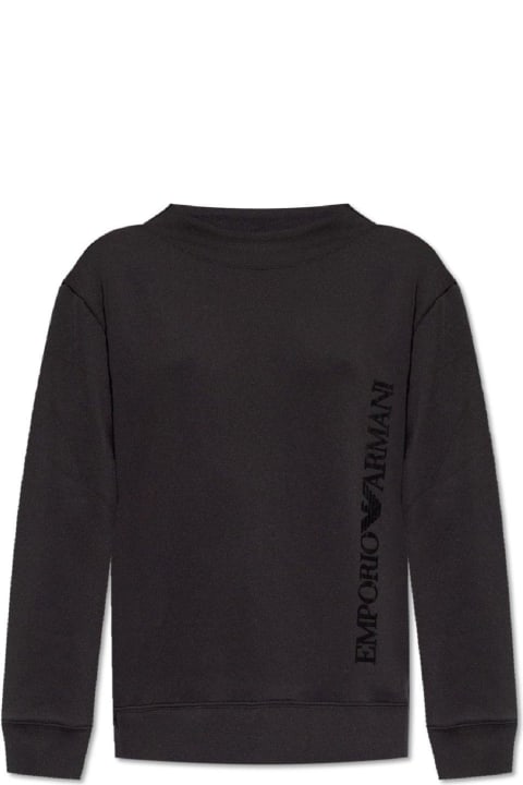 Emporio Armani Fleeces & Tracksuits for Women Emporio Armani Sweatshirt With Logo