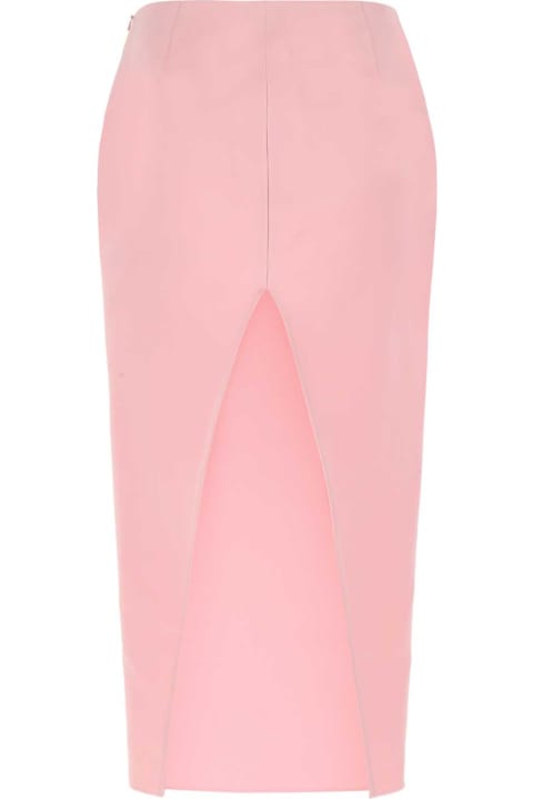 Skirts for Women Prada Pink Satin Skirt