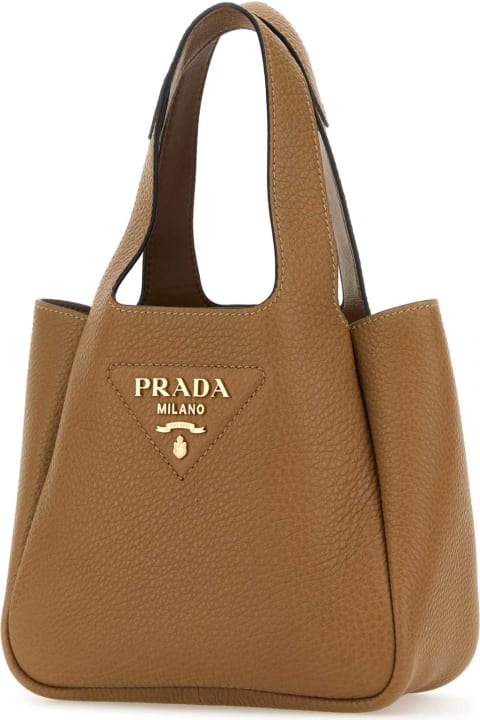 Prada Bags for Women Prada Caramel Leather Handbag