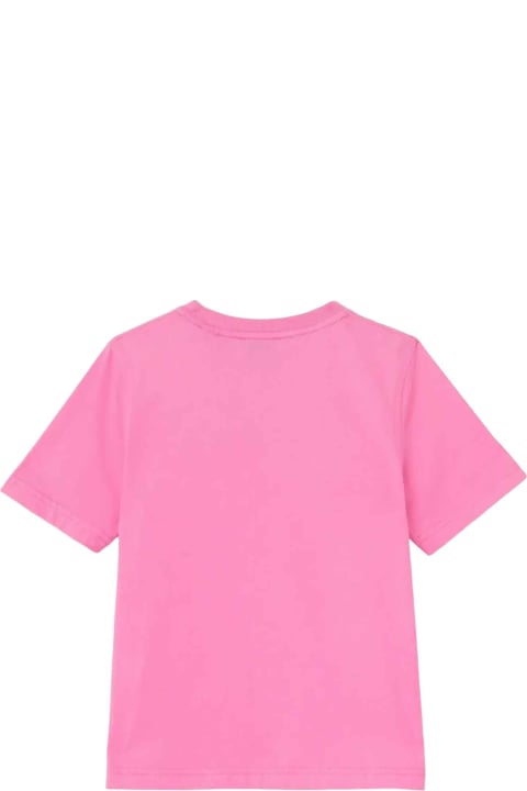 Topwear for Girls Burberry Pink T-shirt Girl