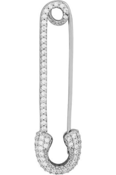 Single Safety Pin Earring
