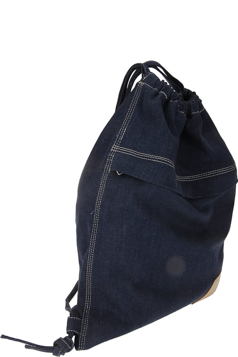 Bags for Women Act n.1 Patch Tote Bag In Denim
