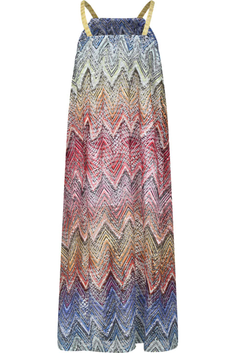 Missoni Kids Dresses for Girls Missoni Kids Multicolor Top For Gilr With Sequins